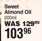 Afri Pure Sweet Almond Oil-200ml