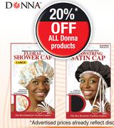 Donna Floral Shower Cap (Large)