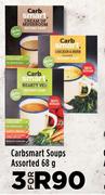 Carbsmart Soups Assorted-For 3 x 68g