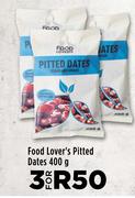 Food Lover's Pitted Dates-For 3 x 400g