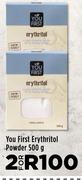 You First Erythritol Powder-For 2 x 500g