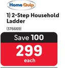 Home Quip 2 Step Household Ladder