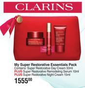 Clarins My Super Restorative Essentials Pack