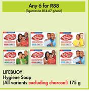 Lifebuoy Hygiene Soap (All Variants)-For 6 x 175g