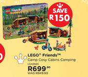 Lego Friends Camp Cosy Cabins Camping LG42624