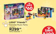 Lego Friends Karaoke Music Party LG42610