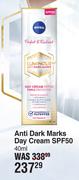 Nivea Anti Dark Marks Day Cream SPF50-40ml
