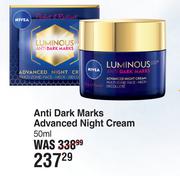 Nivea Anti Dark Marks Advanced Night Cream-50ml