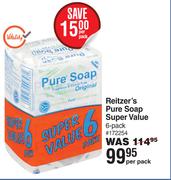Reitzer's Pure Soap Super Value 6 Pack-Per Pack