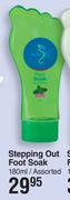 Stepping Out Foot Soak-180ml 