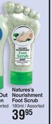 Nature's Nourishment Foot Scrub Assorted-180ml