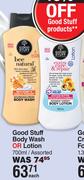 Good Stuff Body Wash Or Lotion Assorted-700ml Each
