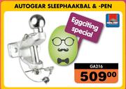 Autogear Sleephaakbal & Pen GA216