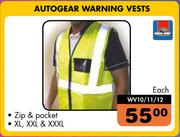 Autogear Warning Vests-Each
