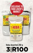 Heba Assorted-For 3 x 200g