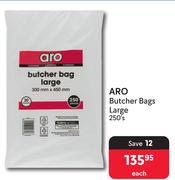 Aro Butcher Bags Large-250's Each