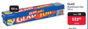 Glad Aluminium Foil-150m Each
