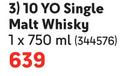 Highland Park 10 Yo Single Malt Scotch Whisky-750ml