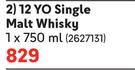 Highland Park 12 Yo Single Malt Scotch Whisky-750ml
