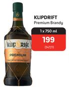 Klipdrift Premium Brandy-750ml