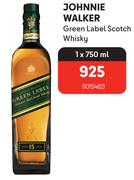 Johnnie Walker Green Label Scotch Whisky-750ml