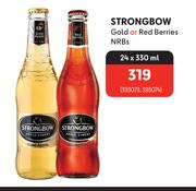 Strogbow Gold Or Red Berries NRBs-24 x 330ml