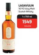 Lagavulin 16 Yo Islay Malt Scotch Whisky-750ml