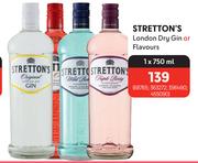 Stretton's London Dry Gin Or Flavours-750ml