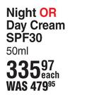 Eucerin Even Pigment Perfector With Thiamidol Night Or Day Cream SPF30-50ml Each