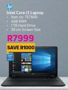 HP Intel Core i3 Laptop