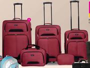 Mainstays Red 5 Piece Travel Set