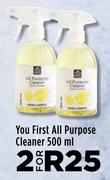 You First All Purpose Cleaner-For 2 x 500ml