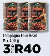 Campagna Four Bean Mix-For 3 x 400g