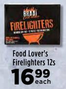 Food Lover's Firelighters-12's Pack