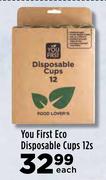 You First Eco Disposable Cups-12's Pack