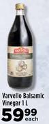 Varvello Balsamic Vinegar-1Ltr Each
