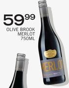 Olive Brook Merlot- 750ml