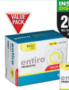 Entiro Probiotic Daily Use Value Pack 30 Plus 30 Capsules-Per Pack