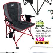 Campmaster Hard Arm Chair