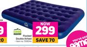 Campmaster Flocked Double Airbed