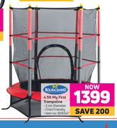 Bounceking 4.5Ft My First Trampoline