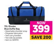 Volkano 70L Rhodes Blue Duffle Bag