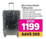 Tosca 65cm Marble Trolley Case