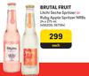 Brutal Fruit Litchi Seche Spritzer Or Ruby Apple Spritzer NRBs-24 x 275ml