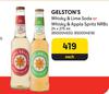 Gelston's Whisky & Lime Soda Or Whisky & Apple Spritz NRBs-24 x 275ml