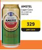 Amstel Lager Cans-24 x 440ml Per Case
