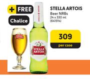 Stella Artois Beer NRBs-24 x 330ml Per Case