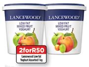Lancewood Low Fat Yoghurt Assorted-2 x 1Kg