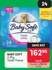 Baby Soft 2-Ply Toilet Tissue-24 Rolls Bulk Pack