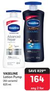 Vaseline Lotion Pump-For Any 2 x 625ml